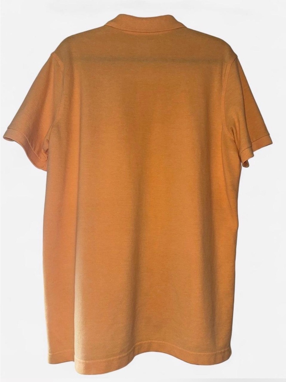 Merona Men's Peach-Orange Polo Shirt - Picture 3 of 6